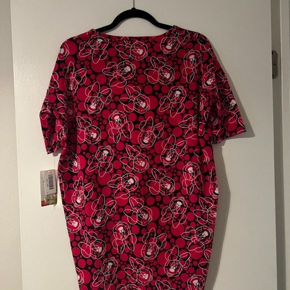 Nwt - Lularoe Disney Minnie Mouse Irma Top Size Xxs - Picture 2 of 4